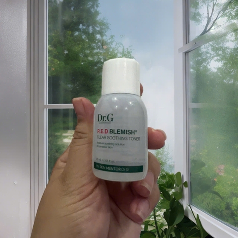 (date 11.2025)Dr.G Nước hoa hồng R.E.D Blemish Clear Soothing Toner 30ml