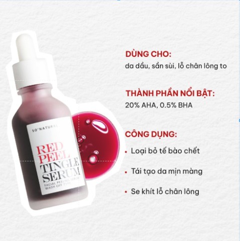 Tinh chất tái tạo da Red Peel Tingle Serum 35ml