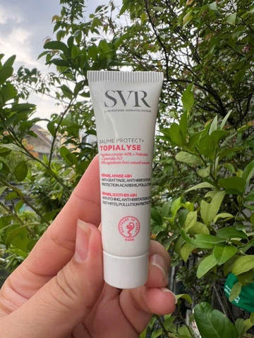 Kem dưỡng giúp làm mềm và dưỡng ẩm dành cho da khô và da cơ địa SVR TOPIALYSE Baume Protect 10ml