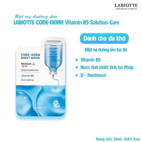 Mặt Nạ Dưỡng Da Labiotte Hàn Quốc 25ml