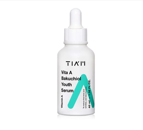 Tinh Chất Dưỡng Ẩm, Giảm Vết Nhăn & Ngăn Ngừa Lão Hóa Tiam Vita A Bakuchiol Youth Serum 40ml