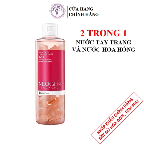 Nước cân bằng Neogen Real Flower Cleansing Water