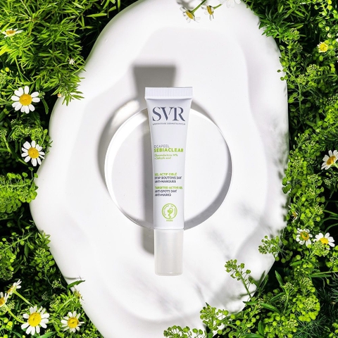 Gel làm giảm mụn dành cho da dễ bị mụn SVR SEBIACLEAR CICAPEEL 15ml