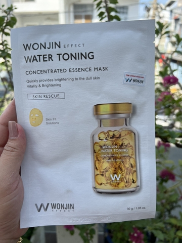 combo 10 miếng mặt nạ WONJIN EFFECT tặng sửa rửa mặt Wonjin 80ml