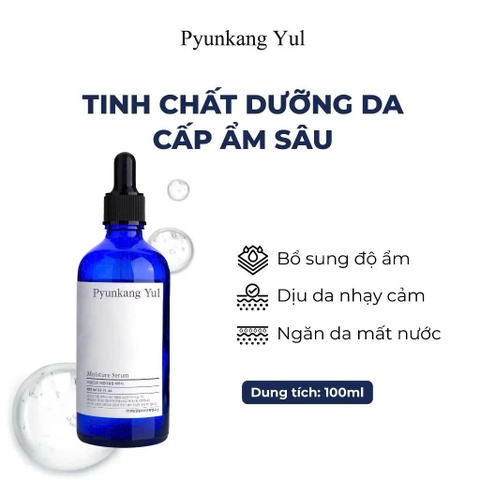 Tinh chất dưỡng da cấp ẩm sâu và làm dịu cho da thiếu ẩm, nhạy cảm Pyunkang Yul Moisture Serum 9ml