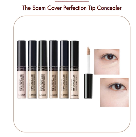 Che khuyết điểm the Saem cover perfection tip concealer