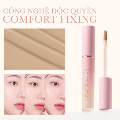Kem che khuyết điểm Aperire Daydream Cover Tip Concealer 4.5ml - Che phủ toàn diện mỏng nhẹ lâu trôi