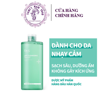 Nước tẩy trang Dr.G PH Cleansing Water 490ml