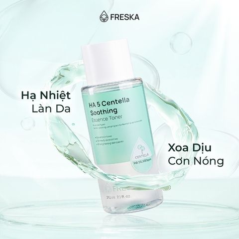Combo toner Dear Klairs  180ml tặng 1 chai toner Freska 210ml