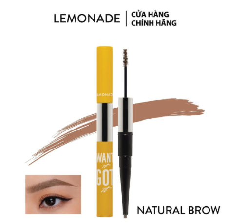 Chì kẻ mày 2 đầu Lemonade Want It Got It Dual Eyebrow 4g