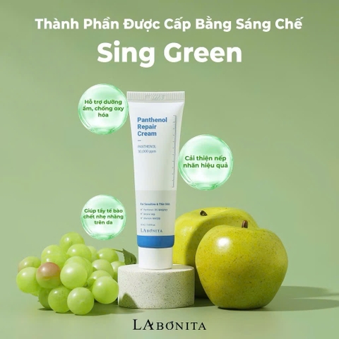 Kem Dưỡng Phục Hồi Vital Panthenol Repair Cream La Bonita 50ML