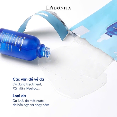 Mặt Nạ Hỗ Trợ Cấp Ẩm Phục Hồi Da Labonita Vital Panthenol Repair Plus Mask 20G