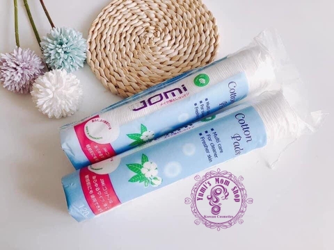 [Best Seller][120 Miếng] combo 3 túi Bông Tẩy Trang Jomi Cotton Pads