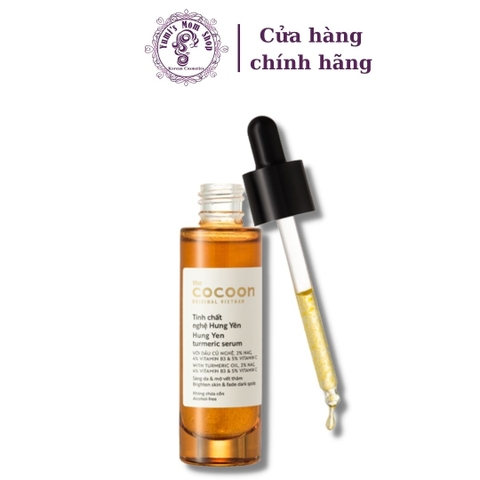 Tinh chất nghệ Hưng Yên (serum) sáng da chuyên sâu & mờ vết thâm Cocoon 30ml
