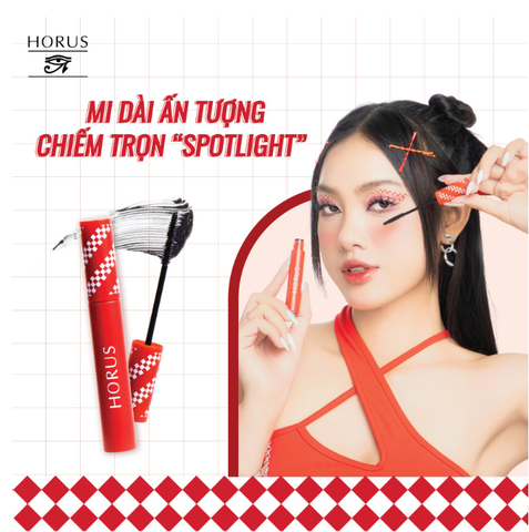 Chuốt mi Horus LONG LOCKING WATERPROOF MASCARA 6g