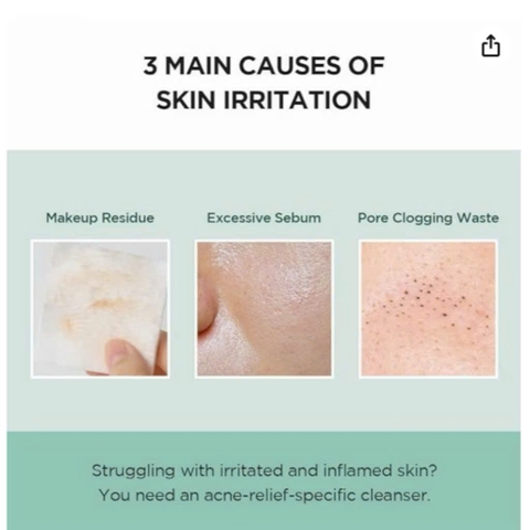 Skin1004 Sữa rửa mặt Madagascar Centella Tea-Trica BHA Foam 125ml