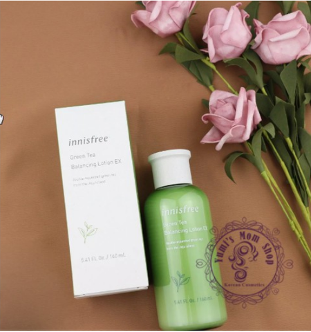 Mẫu 2019 Sữa dưỡng Trà xanh Innisfree Green tea balancing lotion