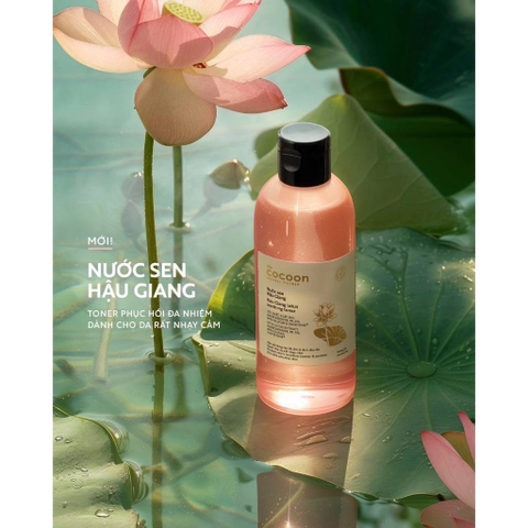 Toner nước cân bằng da SEN Hậu Giang cocoon 310ml
