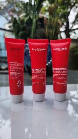 COMBO 3 TUÝP 15ML Kem Dưỡng Giảm Thâm Nám Đặc Biệt ANGEL'S LIQUID Tranexamic Mela ZERO Cream