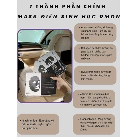 Mặt Nạ Điện Di RMON White Label Dia Intensive Mask 25ml