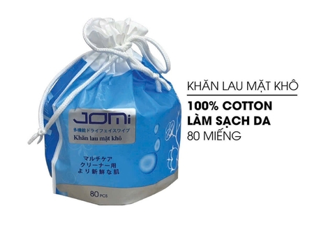 Khăn Lau Mặt Khô Jomi 80 Miếng