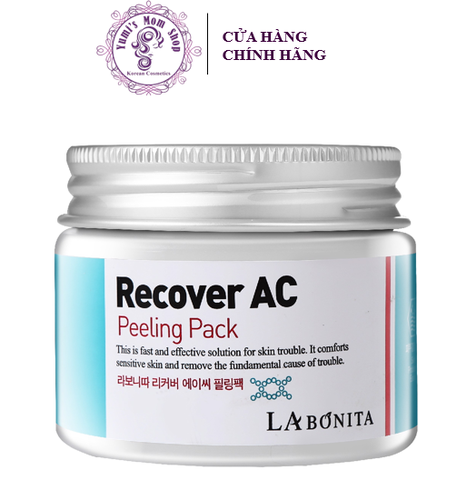 Tẩy Da Chết Dành Cho Da Mụn, Da Nhạy Cảm La Bonita Recover AC Peeling Pack 50ml