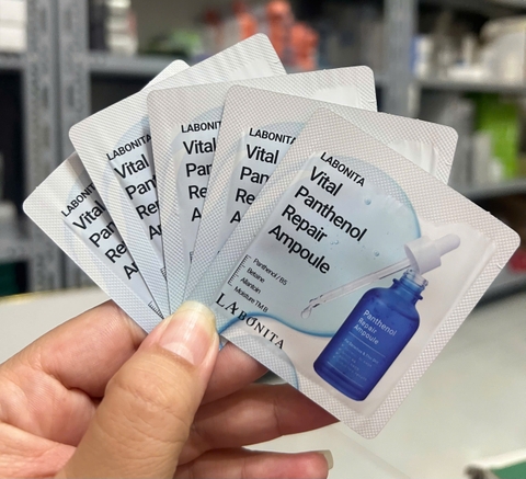Tinh chất hỗ trợ phục hồi làm dịu da La Bonita Panthenol Repair Ampoule 50ml
