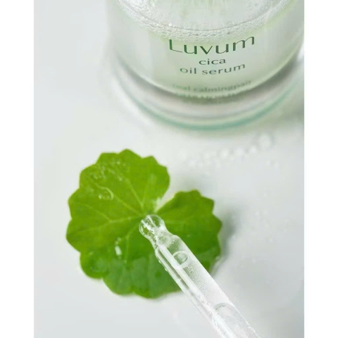 Serum dưỡng Ẩm và làm dịu da Luvum calming repair Cica Oil Serum 30ml