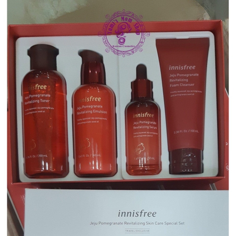 Set dưỡng da Innisfree Lựu đỏ INNISFREE JEJU POMEGRANATE REVITALIZING