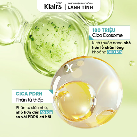 Nước hoa hồng Dear Klairs Supple Preparation Cica Toner 180ml