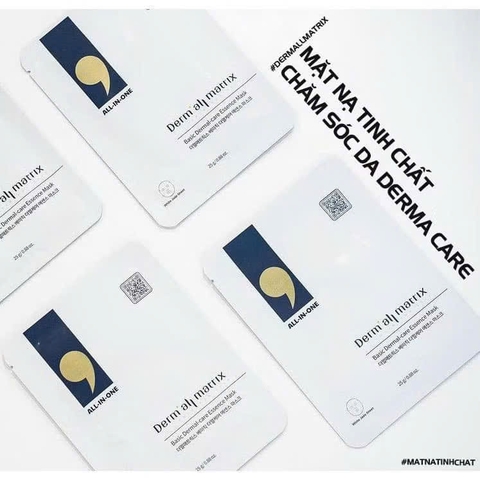 Mặt nạ tinh chất chăm sóc da Dermall Matrix Basic Dermal-care Essence Mask 25g