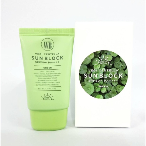 Kem chống nắng Byvibes Wonder Bath Vegi Centella Sun Block Green SPF50+/PA++++