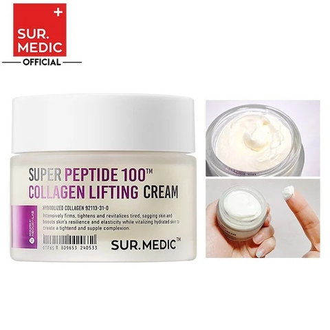 Kem Dưỡng SURMEDIC Super Peptide 100tm Collagen Lifting Cream 50ml