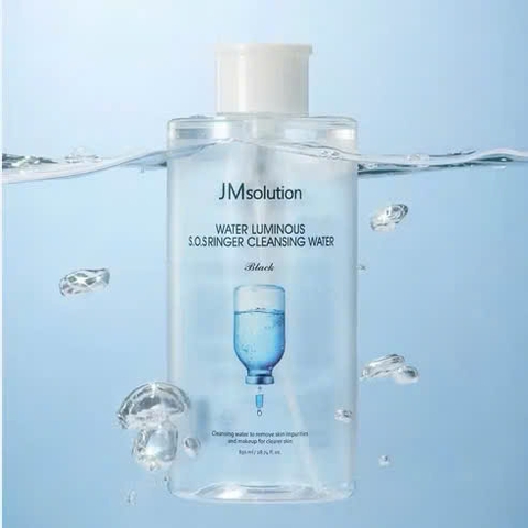 Nước Tẩy Trang JMsolution Hyaluronic Acid Ampoule Cleansing Water Cấp Ẩm Cho Da 500ml