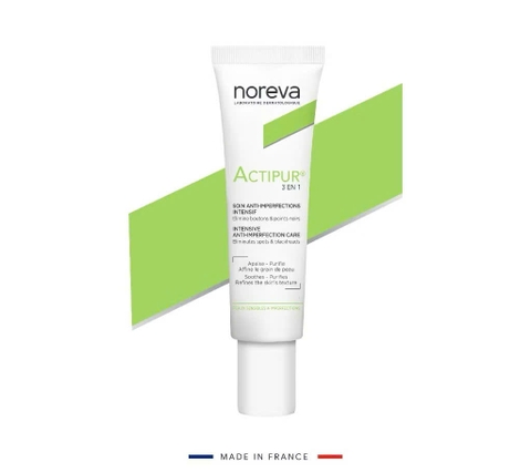 Kem bôi tri mụn Noreva Actipur 3 En 1 30ml