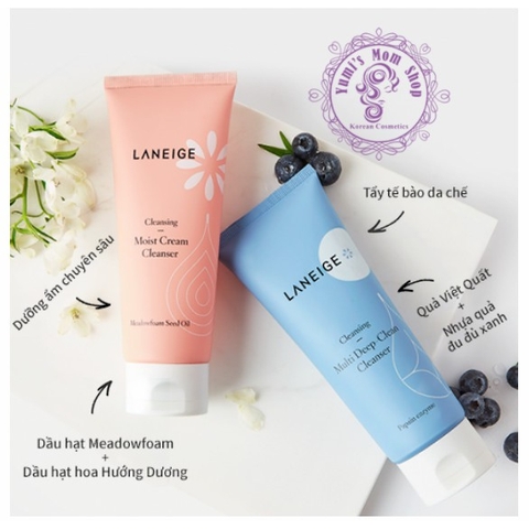 Sữa Rửa Mặt Làm Sạch Sâu Laneige Cleasing Cleanser 150ml