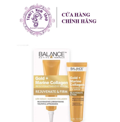 Tinh Chất Dưỡng Da Vùng Mắt Ngừa Lão Hóa Balance Active Formula Gold + Collagen Rejuvenating Eye Serum 15ml