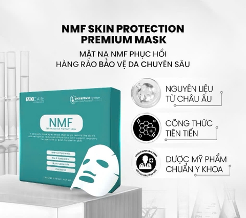 Mặt Nạ Cấp Ẩm, Cân Bằng Lợi Khuẩn, Phục Hồi Hàng Rào Bảo Vệ Da MD CARE NMF SKIN Protection Premium Mask 30ml (1 miếng )