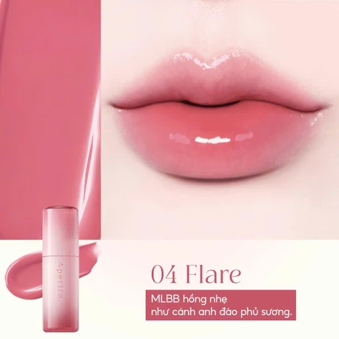 Son Tint Bóng Trong Veo Căng Mọng Aperire Breeze Dewy Tint 4.5g