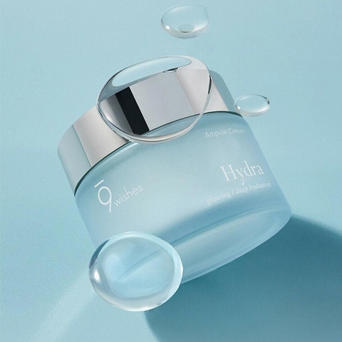 Kem Dưỡng Ẩm Cấp Nước 9 Wishes Hydra Ampule Cream 50ml