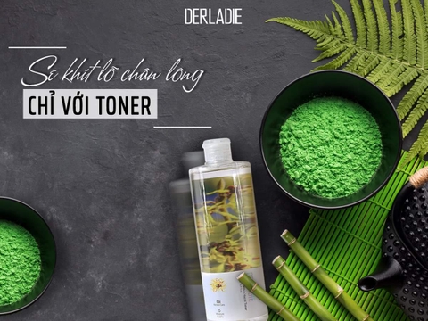 Nước Hoa Hồng chiết Xuất Cây Phỉ Derladie Natural Witch Hazel Tone