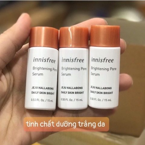 Mẫu thử tinh chất Innisfree Brightening Pore Serum