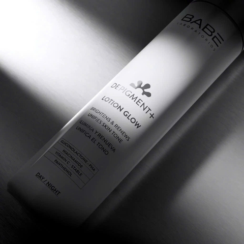 Lotion Dưỡng Sáng Và Làm Mờ Vết Thâm Nám BABÉ DEPIGMENT+ Lotion Glow Chai 150ml