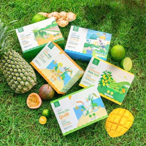 Trà Điện giải Chanh Tắc Xí Muội Châu Nhiên