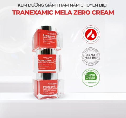 Kem Dưỡng Giảm Thâm Nám Đặc Biệt ANGEL'S LIQUID Tranexamic Mela ZERO Cream 50g