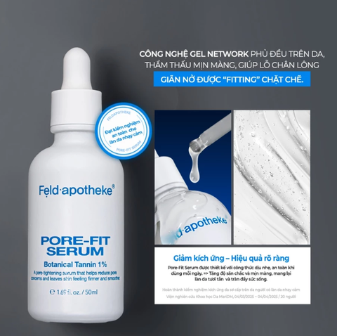 Tinh Chất Chăm Sóc Lỗ Chân Lông Feld Apotheke Pore-Fit Serum 50ml