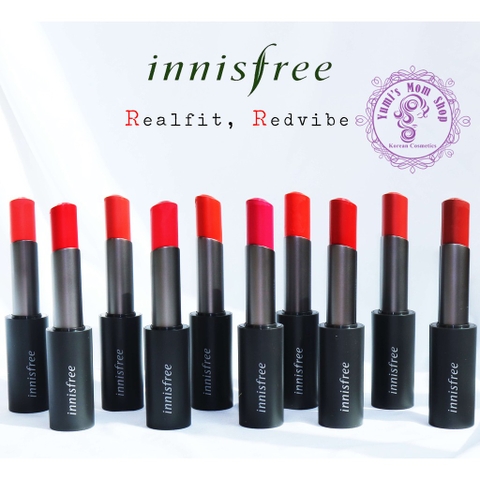 Son lì Innsifree Real Fit Matte Lipstick