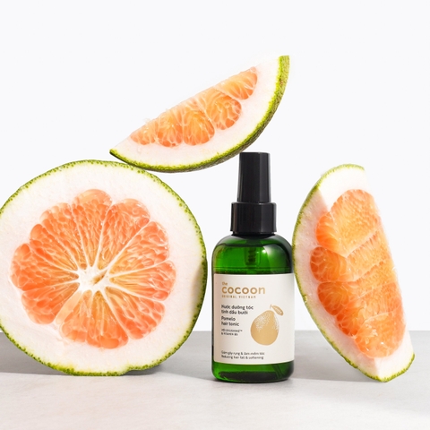 Nước Dưỡng Tóc Tinh Dầu Bưởi Giảm Gãy Rụng Và Làm Mềm Tóc Cocoon Pomelo Hair Tonic 140ml