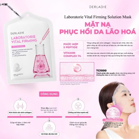 Mặt nạ Derladie Laboratorie Vital 30ml (miếng)