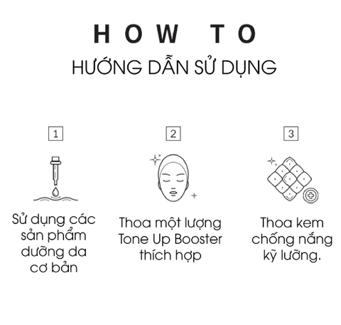 Kem Nâng Tone, Dưỡng Sáng Làm Đều Màu Da - Graymelin Melin Tone Up Booster 50ml